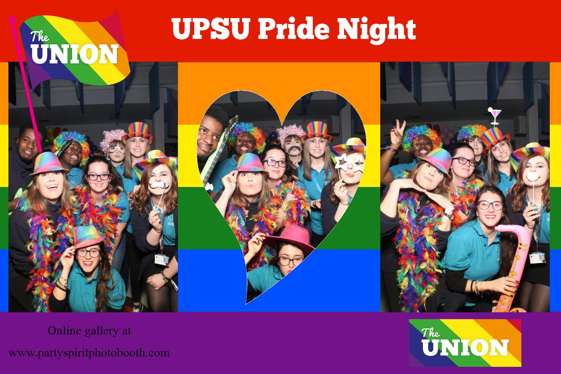 UPSU Pride Night | View more photos from the event at gallery.partyspiritphotobooth.com/u/PartySpiritPhotoBooth/UPSU-Pride-Night